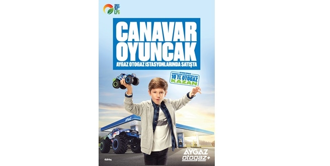 Aygaz’ın “Canavar Arabası”  Çocukları Bekliyor