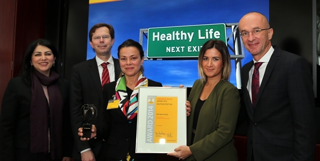 DHL Express Türkiye, DPDHL’in Global Kurumsal Sağlık Ödülü’nü Kazandı