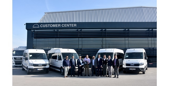 Kaptan Taşımacılık, filosuna 8 adet  MAN TGE minibüs ekledi