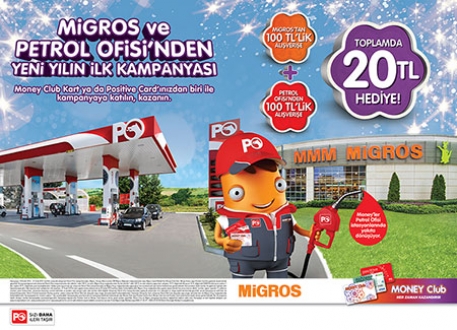 Migros ve Petrol Ofisi’nden Yeni Yılın İlk Kampanyası
