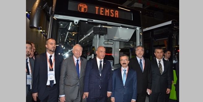Temsa Avenue iBus ilk kez Transsist Fuarında ..