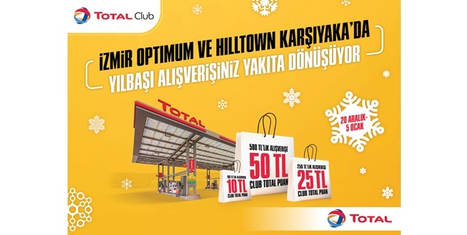 TOTAL’den İzmirlilere Özel, Hediye Yakıt Kampanyası