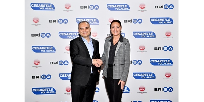 BRİSA ” Cesaretle Yol Alırız” ve ” Biz de Cesaretle Yol Alırız” kitapları ile 500 öğrenciye burs imkanı sağlıyor