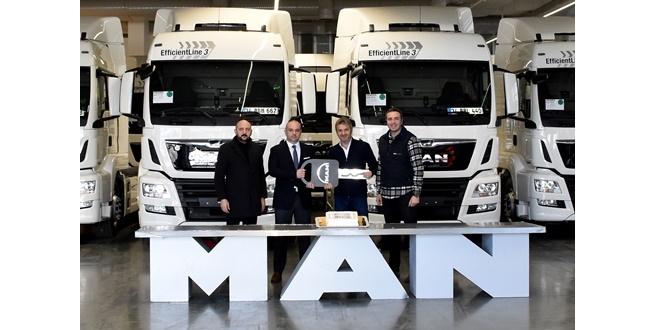 Eyüp Lojistik filosunu 12 adet MAN TGS ile güçlendirdi..