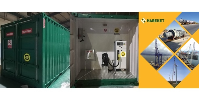 HAREKET LOJİSTİK A.Ş.  SIS SKID Mobil İstasyon teslimi tamamlandı.