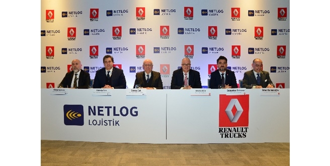 NETLOG LOJİSTİK FİLOSUNU 150 ADET RENAULT TRUCKS ÇEKİCİ İLE GÜÇLENDİRDİ