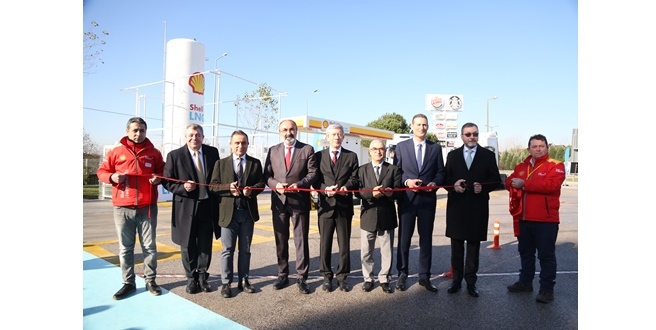 Shell & Turcas, Türkiye’nin ilk LNG istasyonunu açtı