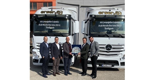 Ali Çavuşoğulları Lojistik filosunu 20 adet Ali Çavuşoğulları Lojistik ile güçlendirdi