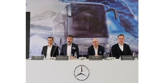 MERCEDES-BENZ ŞEHİRLER ARASI OTOBÜS PAZARINDA EN ÇOK TERCİH EDİLEN MARKA