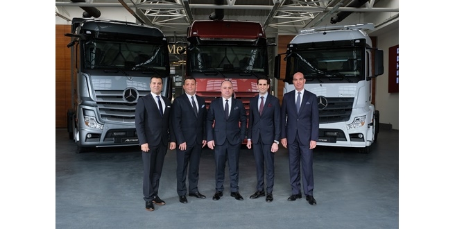 MERCEDES-BENZ TÜRK YENİ ACTROS  İLE BİRLİKTE ÜRÜN GAMINI YENİLEDİ