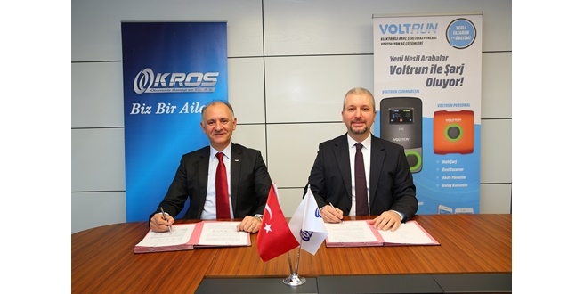 Kros Otomotiv ile Voltrun’dan  Stratejik Ortaklık