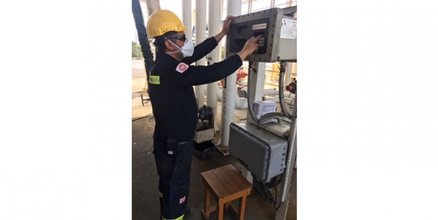 Türkiye Petrolleri tesislerinde Koronavirüs’e karşı önlemler alındı.