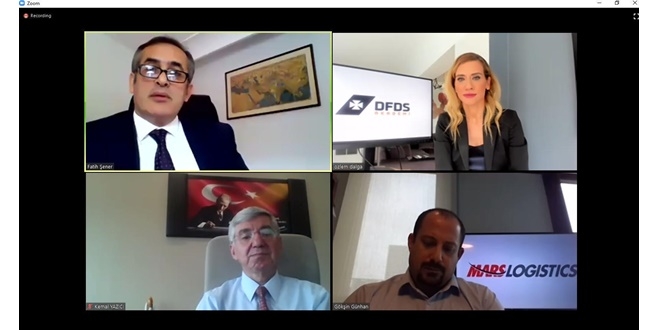 DFDS Akdeniz İş Birimi’nin düzenlediği video panelde ticaretin sürekliliği için çevreci yeni teknolojilerin önemi tartışıldı
