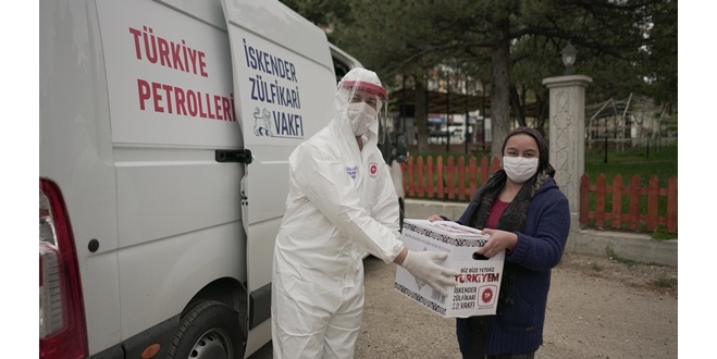 TÜRKİYE PETROLLERİ VE İSKENDER ZÜLFİKARİ VAKFI’NDAN, İHTİYAÇ SAHİPLERİNE GIDA YARDIMI