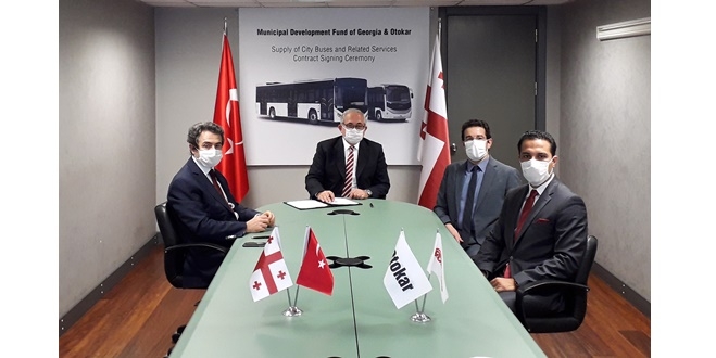 Gürcistan’dan Otokar’a 175 adetlik otobüs siparişi