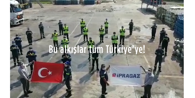 İpragaz salgınla mücadelenin tüm kahramanlarını alkışlıyor