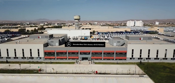 Mercedes-Benz kamyonların şaft testleri Aksaray’da yapılıyor