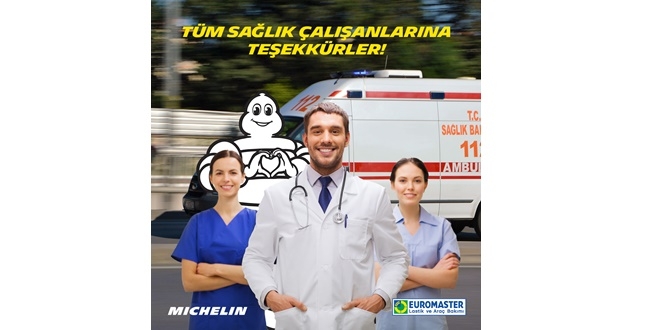 Michelin ve Euromaster’dan Sağlık Çalışanlarına Özel Araç Dezenfeksiyonu
