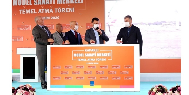 MODEL SANAYİ MERKEZİ KAPAKLI’NIN TEMEL ATMA TÖRENİ GERÇEKLEŞTİRİLDİ