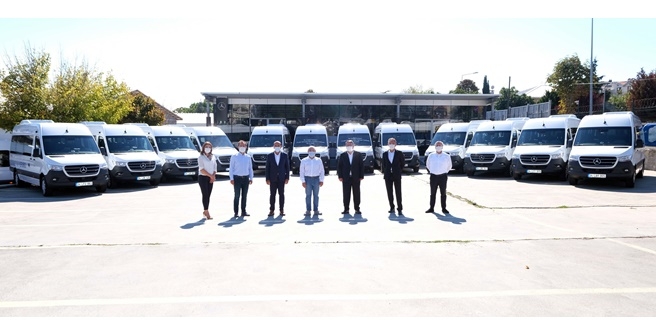 Öz Uludağ Turizm’e 15 adet Mercedes-Benz Sprinter teslimatı gerçekleştirildi