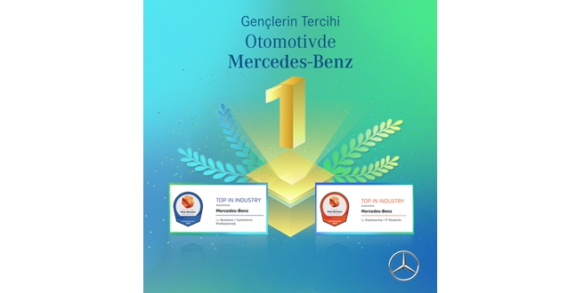Türkiye’nin En Çekici İşverenleri 2020 Araştırması’ndan Mercedes-Benz’e Birincilik