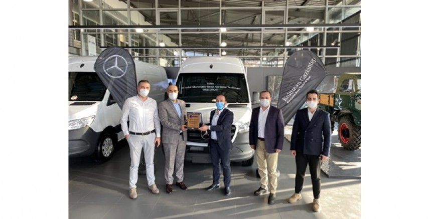 84 adet yeni Mercedes-Benz Sprinter Panelvan sahiplerine teslim edildi