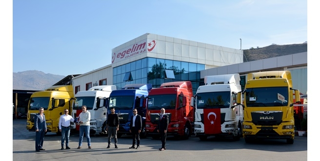 Lojistik sektörünün güçlü firması Egelim, filosuna 20 adet MAN TG3 serisi çekici kattı