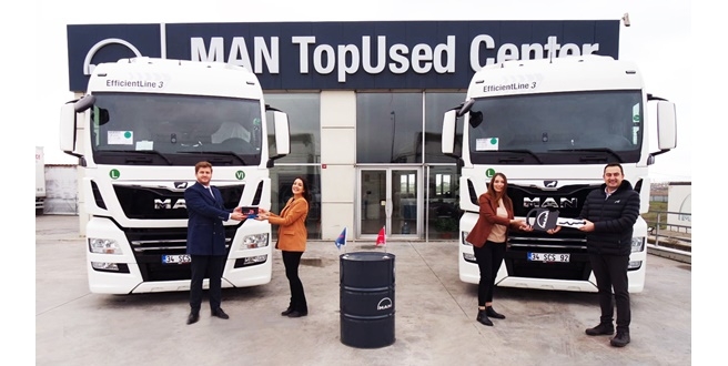 Taşımacılığın öncü firmalarından   SCSLOG Lojistik, filosunu 2 adet yeni   MAN TGX çekici ile güçlendirdi