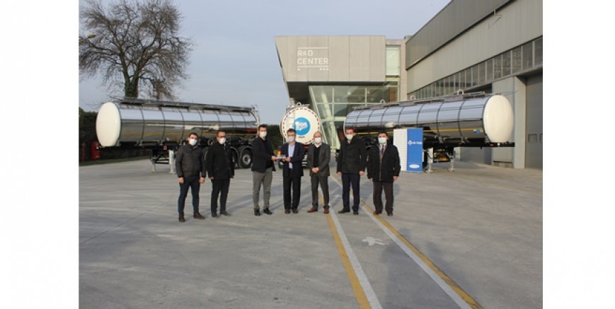 Ak Gıda, Süt Taşımacılığında Bir İlki Tırsan İle Gerçekleştirdi