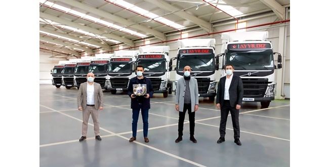 Ayyıldız Grup, 30 adet Volvo Trucks ile filosunu güçlendirdi