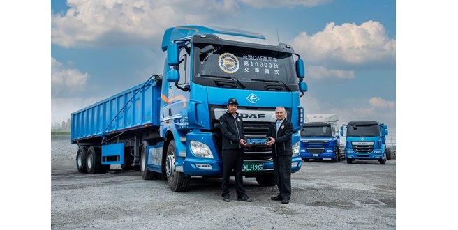 Tayvan’da 10.000’inci DAF Kamyonu üretildi