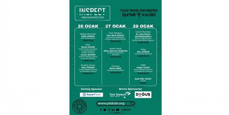 Yıldız İşletme Kulübü InspecTrends Etkinliği