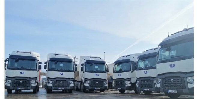 TLS LOJİSTİK’TEN 45 MİLYON TL’LİK ARAÇ YATIRIMI