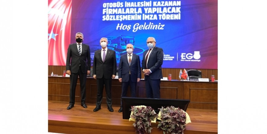 Ankara Büyükşehir Belediyesi, CNG yakıt sistemli 273 adet yeni Mercedes-Benz Conecto’yu filosuna katıyor