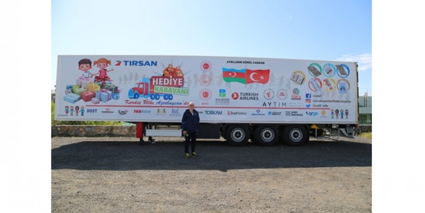 TIRSAN’DAN “HEDİYE KARAVANI”NA TAM DESTEK