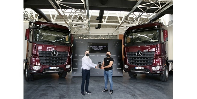 Aytaş Lojistik, 2 adet Mercedes-Benz Arocs 3353 S siparişini teslim aldı