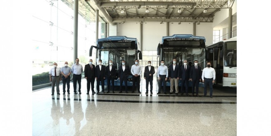 TEMSA-ASELSAN ortak üretimi  Türkiye’nin ilk yerli elektrikli otobüsü banttan indi