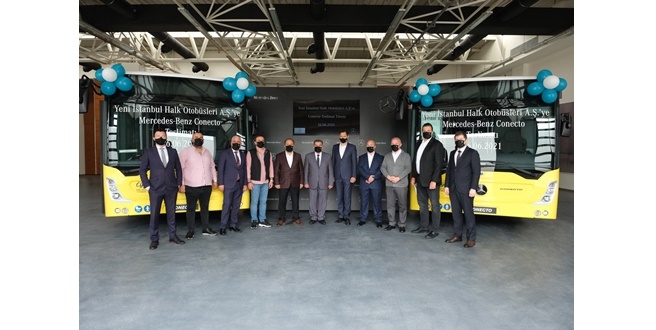 Yeni İstanbul Halk Otobüsleri A.Ş.’ye 10 adet Mercedes-Benz Conecto Solo teslimatı gerçekleştirildi