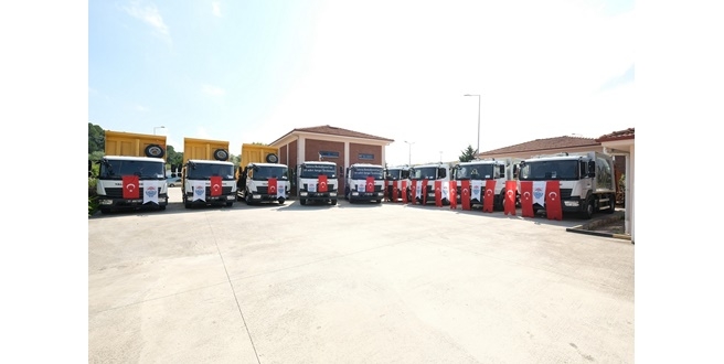 Yalova Belediyesi, filosuna onuncu Mercedes-Benz Atego’sunu ekledi