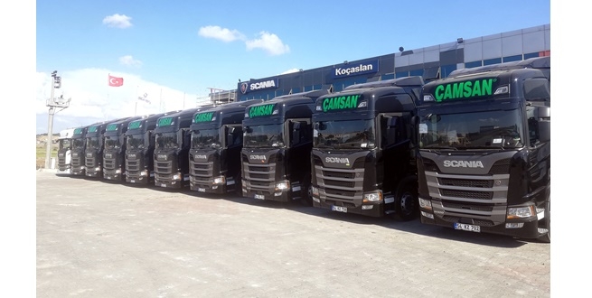 Çamsan “Scania ile devam” dedi