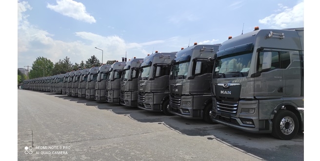 Karadeniz Hadde Demir Çelik, filosunu yeni MAN çekicilerle büyüttü