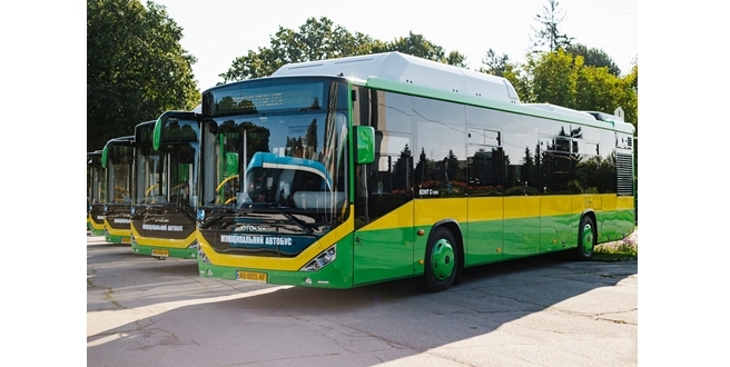 Otokar’dan Ukrayna’ya doğalgazlı KENT teslimatı