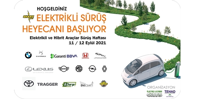 Sharz.net Teknoloji Meraklılarını  Elektrikli Sürüş Haftası’na Davet Ediyor!