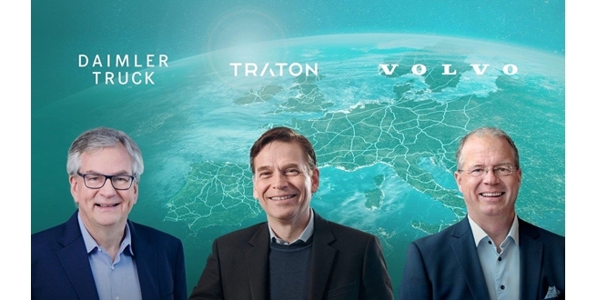 Daimler Truck, Traton Group ve Volvo Group’dan ortak girişim