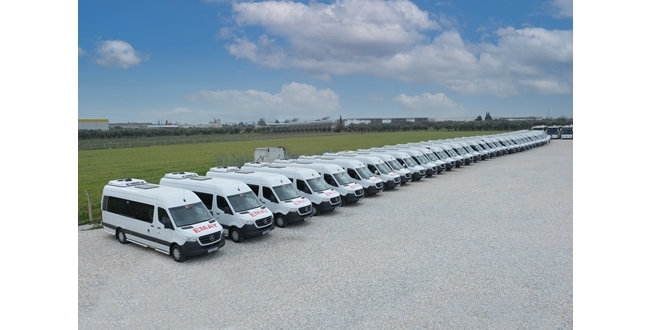 Mercedes-Benz Hafif Ticari Araçlar’dan Emay A.Ş.’ye 43 adet Sprinter Minibüs Teslimatı