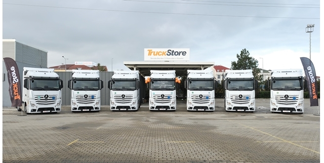 TruckStore, Tema Taşımacılık’a 7 adet Mercedes-Benz Actros teslim etti