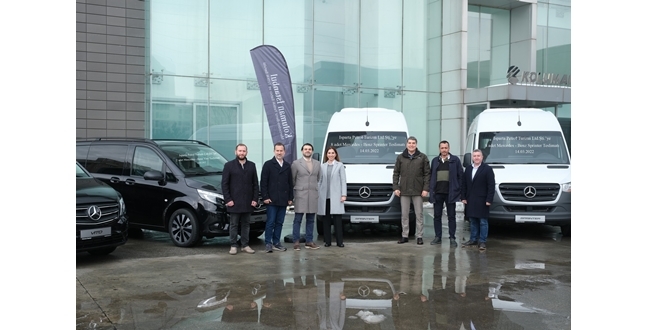 Isparta Petrol Turizm, Yeni Mercedes-Benz Sprinter’lerini teslim almaya başladı