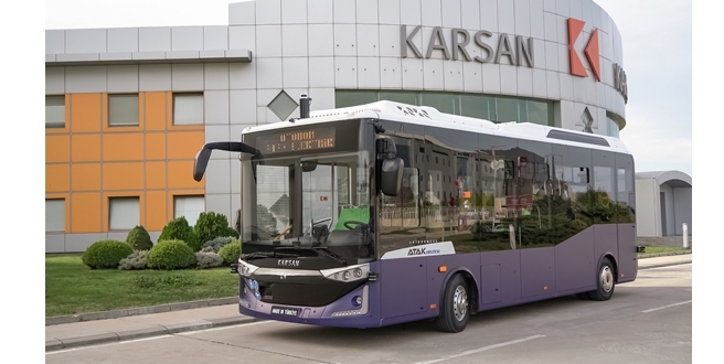 Karsan e- ATAK, Avrupa’da elektrikli midİbüs pazarının lideri oldu