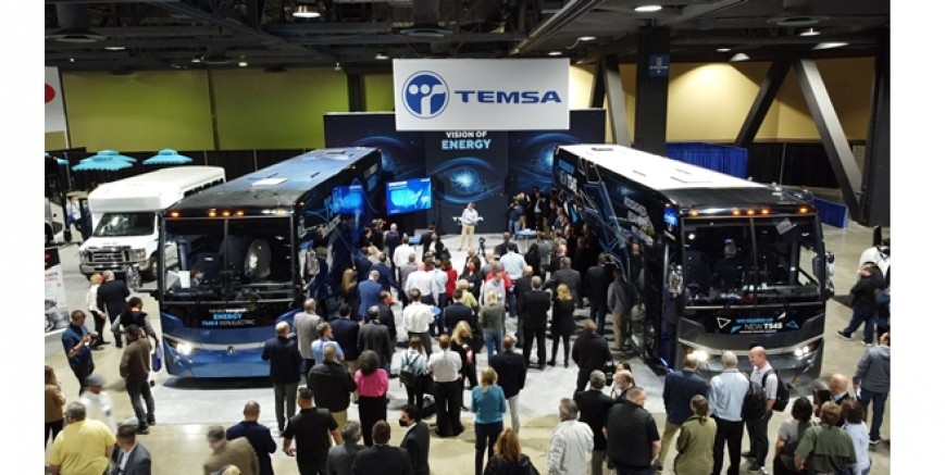TEMSA’dan Kuzey Amerika  pazarına özel elektrikli otobüs