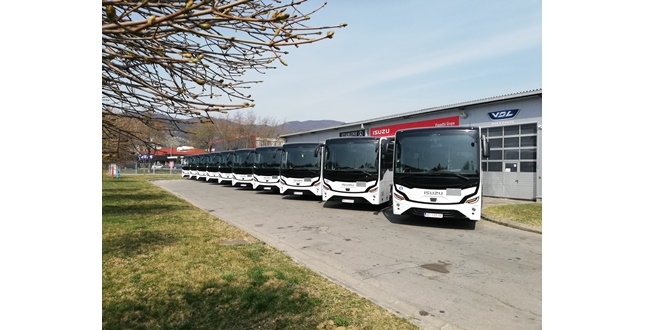 Anadolu Isuzu’dan Hırvatistan pazarına 12 adet Kendo/Interliner otobüs ihracatı
